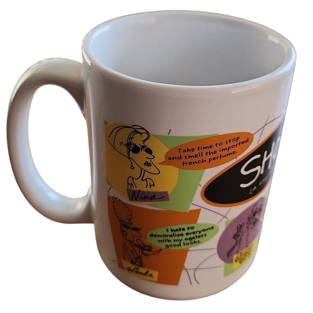 Shoebox cartoon coffee mug